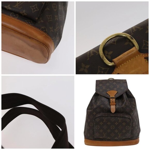 LOUIS VUITTON Monogram Montsouris GM Backpack - Picture 11 of 15